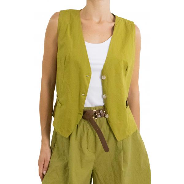 Gilet con bottoni "Sole"